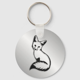 Silver Fox Nyckelring