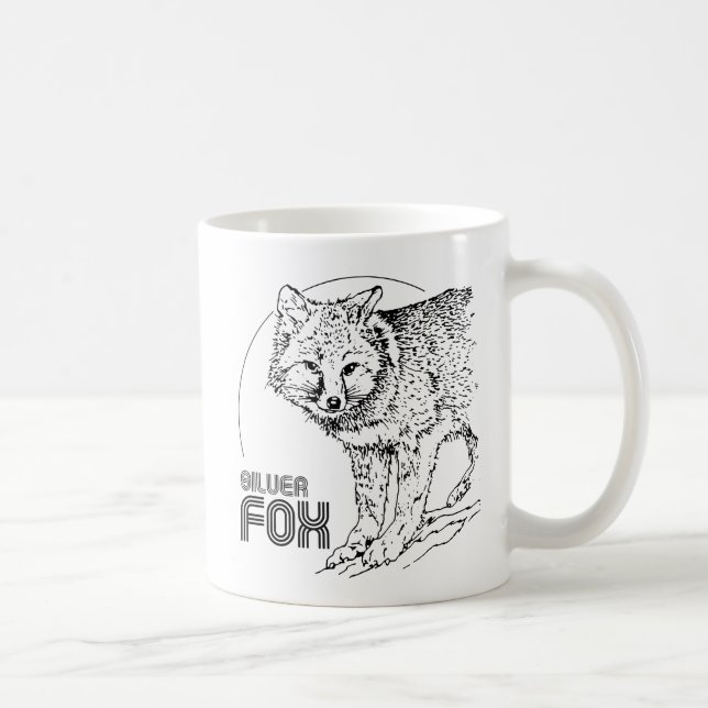 SILVER FOX-VINTAGE KAFFEMUGG (Höger)