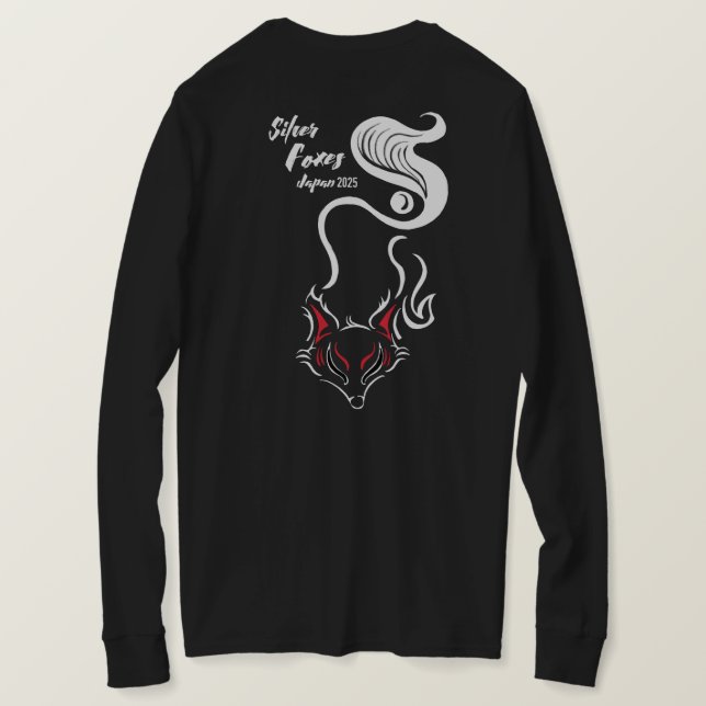 Silver Foxes Dam LS T Shirt (Design baksida)
