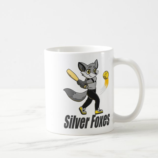 Silver Foxes Softll  Kaffemugg (Höger)