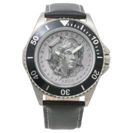 Silver frihet armbandsur