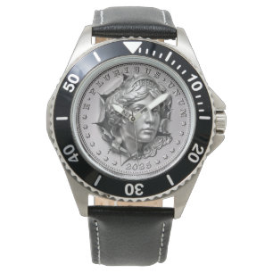 Silver frihet armbandsur