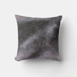 Silver Galaxy Abstrakt Gnistrande Kastkudde Kudde