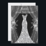 Silver-gardiner, 40:e födelsedagen Party Inbjudningar<br><div class="desc">Silver-gardiner Dress Womans 40:e födelsedagsbjudandevariationer till inbjudan och matchande artiklar i vår butik</div>