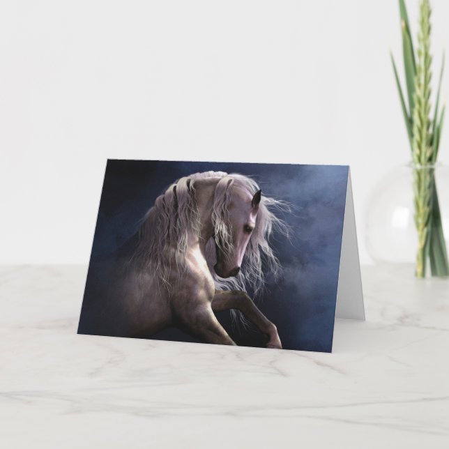 Silver Ghost Notecard Kort (Framsida)