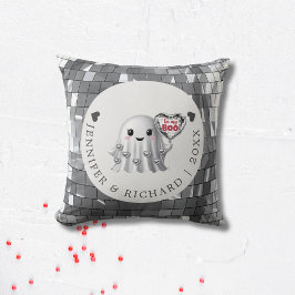 Silver Ghost Valentine S Design Mönster Kudde