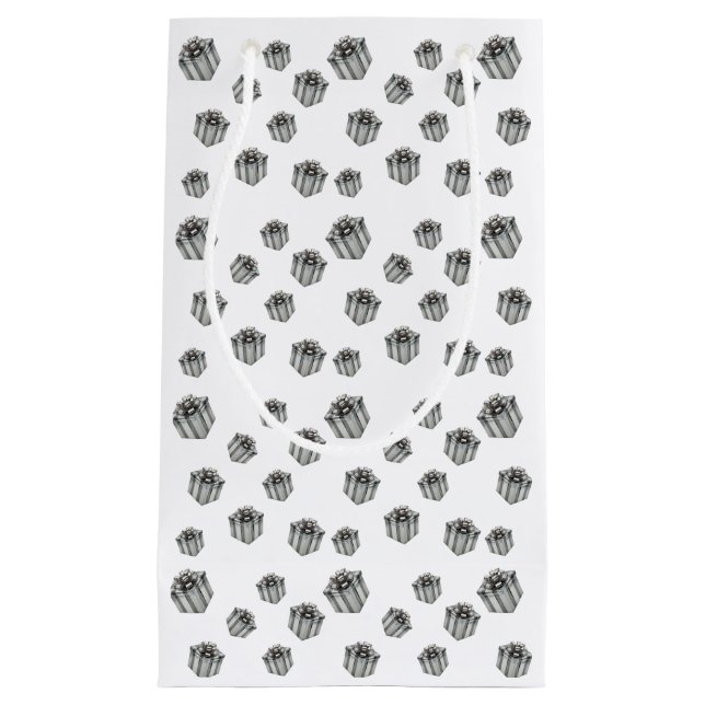 Silver Gift Boxes Elegant Holiday Premium Party (Framsidan)