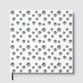 Silver Gift Boxes Elegant Holiday Premium Party Gästböcker