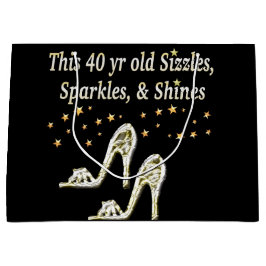 SILVER GLAMOROUS 40:E BIRTHDAG-KONSTRUKTION