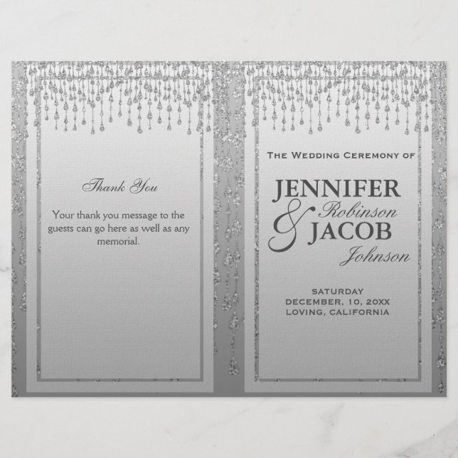 Silver Glitter (Framsida)