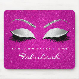 Silver Glitter, Beauty Shock rosa Lash Musmatta
