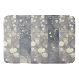 Silver Glitter Glamour Glam Modern Trendig Badrumsmatta
