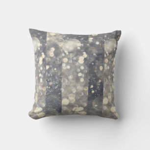 Silver Glitter Glamour Glam Modern Trendig Kudde