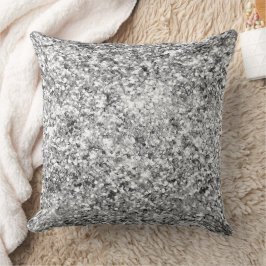 Silver Glitter Gnistra Kudde
