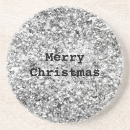 Silver Glitter Gnistra Underlägg