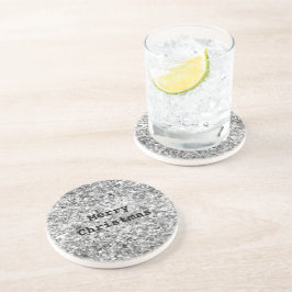 Silver Glitter Gnistra Underlägg