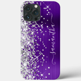 Silver Glitter Ljus Lila Feminina Signatur
