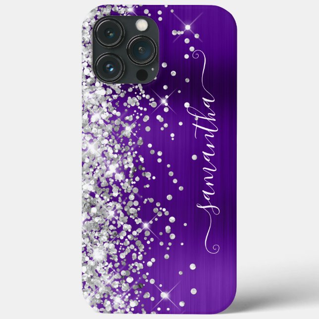 Silver Glitter Ljus Lila Feminina Signatur (Baksida)