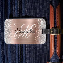 Silver Glitter Shiny Rose Gold Fals Folie