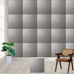 Silver Glitter Sprinkle Decorative Ceramic Tile Kakelplatta