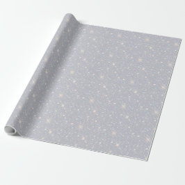 Silver Glitter Struktur White Sparkling Diamond Presentpapper