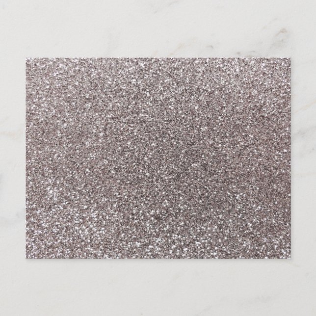 Silver glitter vykort (Framsida)