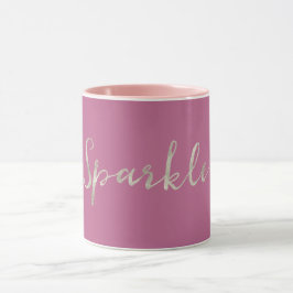 Silver Gnistra Rosa Mugg