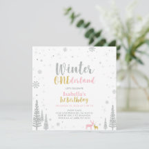 Silver & Gold Vinter Onederland 1:a Första Födelse