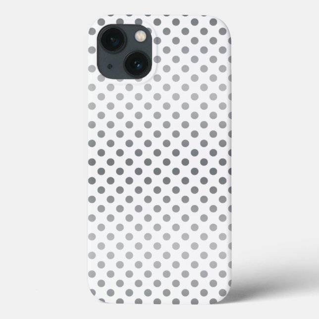 Silver Gradient Polka dots av Shirley Taylor (Baksida)