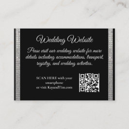 Silver Gräns vid Svarta Bröllop Tilläggskort