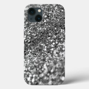 Silver Grått Bokeh Glitter #1 (Faux Glitter) #deco