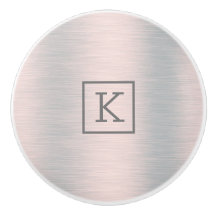 Silver-grått-borstat aluminiumutseende