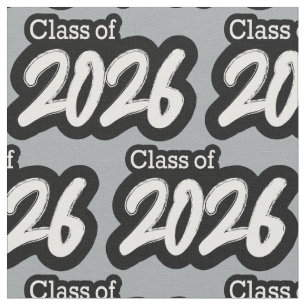 Silver Grått-fetstil, klass 2026 Tyg