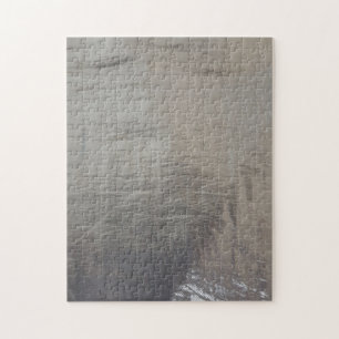 Silver Grått Foiled Fabric Titta Pussel