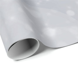 Silver Grått Grått Glitter White Söt Bokeh Spark Presentpapper