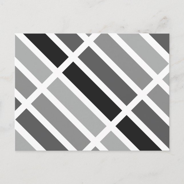 Silver Grått Hues Vykort (Framsida)