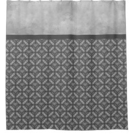 Silver Grått Metall Blommor med grammbo Mönster