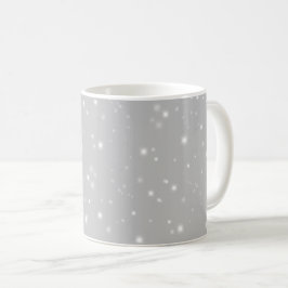 Silver Grått Starlight Kaffemugg