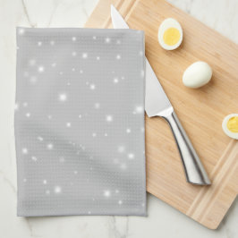Silver Grått Starlight Kökshandduk