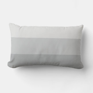 Silver Grått Stripe Lumbarkudde