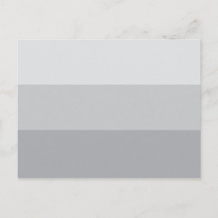 Silver Grått Stripe Vykort
