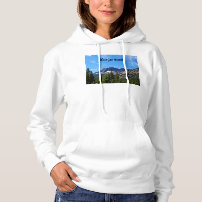 Silver Grind Montana Hoodie T Shirt (Framsida)