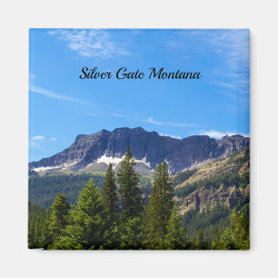 Silver Grind Montana Magnet