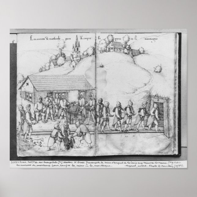 Silver gruva i La Croix-aux-Mines, Lorraine 2 Poster (Framsidan)