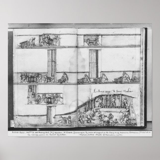 Silver gruva i La Croix-aux-Mines, Lorraine 2 Poster (Framsidan)