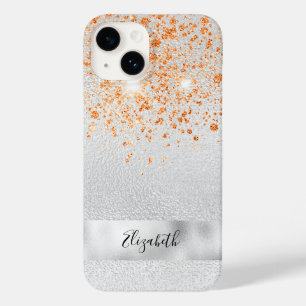 Silver guld glitter-miniatyrdiagram namn