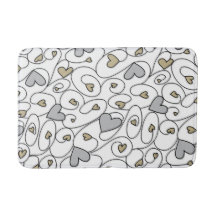 Silver & guld-hjärtan