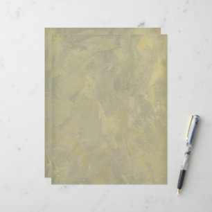 Silver Guld Metallisk Gips Scrapbook Pappersark