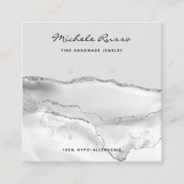 Silver handgjorda QR-Visningar för judiska 