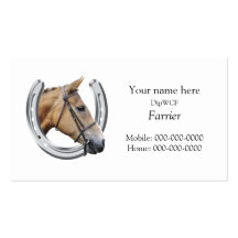 Silver hästskon med häst i huvudet